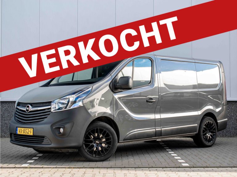 2016 Opel Vivaro 1.6 CDTI L1H1 MARGE | Trekhaak | Cruise | Airco | Zijruit / achterruiten | PDC |