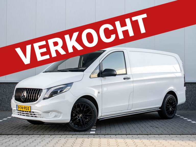 2021 Mercedes-Benz Vito 114 CDI Lang | Trekhaak 2500kg | Carplay | Stoelverwarming | Airco | Navigatie | LED | Sidebars | Panamericana