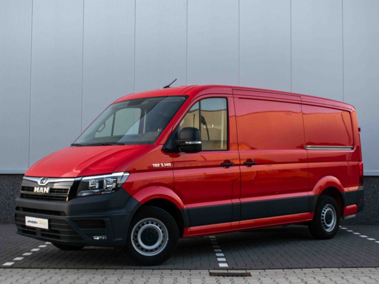 2020 MAN TGE 3.140 3.5T Lang | 2x schuifdeur | Carplay | Standkachel | Omvormer | Stoelverwarming | Airco | Achteruitrijcamera